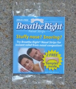 Breathe Right Nasal Strips