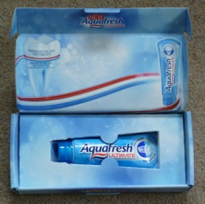 Free Aquafresh Toothpaste