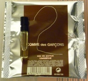 Free Comme des Garcons Sample