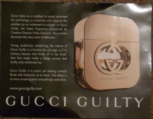Free Gucci Guilty Sample