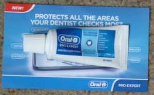 Free Oral-B Toothpaste