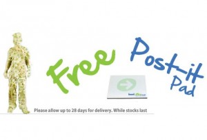 Free Pack of Post it Notes Free Pack of Post it Notes 300x204 Free Pack of Post it Notes
