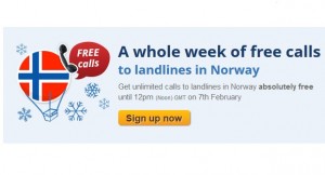 Free Calls to Norway Free Calls to Norway 300x162 Free Calls to Norway