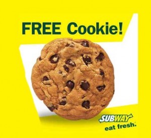 Free Subway Cookie Free Subway Cookie 300x275 Free Subway Cookie