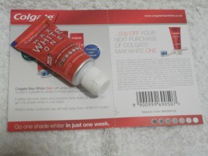 Free Colgate Max White One Toothpaste 300x225 Free Colgate Max White One Toothpaste Sample