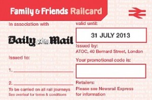 Free Two Month Family Friends Railcard 300x197 Free Two Month Family & Friends Railcard
