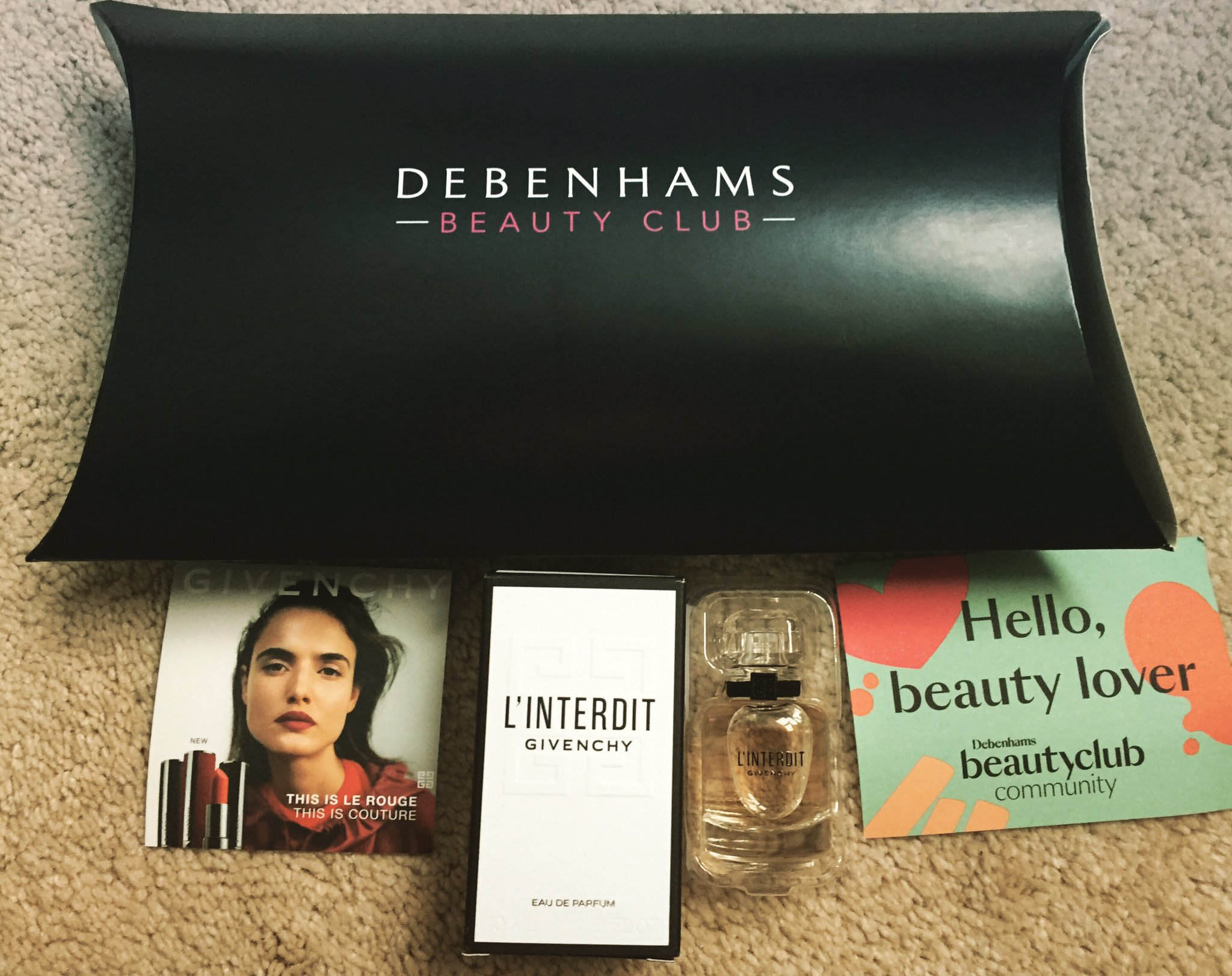 givenchy perfume debenhams