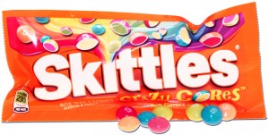 Free Pack of Skittles Crazy Cores (Normal Price: 42p)