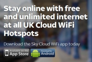 Free WiFi for Sky Broadband Customers