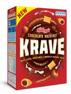 Free 650g Packet of Krave Chocolate Hazelnut Cereal