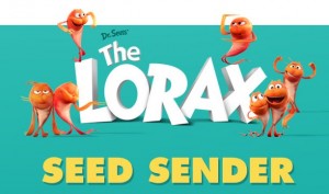 Free Seeds from The Lorax Seed Sender