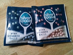 Free Silver Spoon Shimmer Balls
