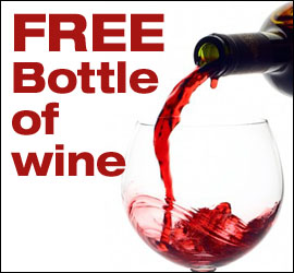 Free Bottle of Wine