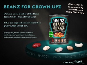 Free Can of New Heinz Five Beanz