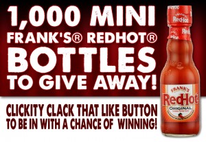 Free Frank’s Red Hot Sauce Bottle