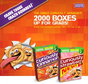 Free Box of Curiously Cinnamon Cereal