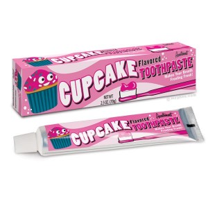 Free Cupcake Toothpaste