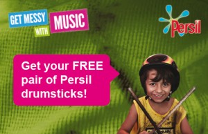 Free Pair of Persil Drumsticks