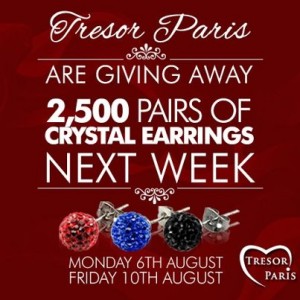 Free Tresor Paris Earrings