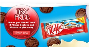 Free Kit Kat Cookies & Cream