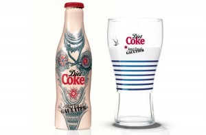 Free Limited Edition Diet Coke Jean Paul Gaultier Glassware