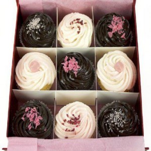 Free Pink Chocolate Cupcakes