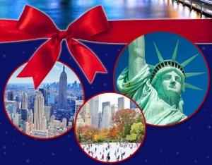 Win a Christmas Break for Two to New York