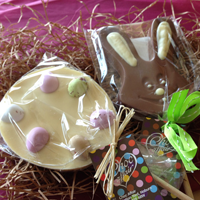 Free Fairtrade Chocolate Easter Lollipop