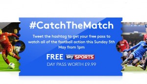 Free Sky Sports Day Pass