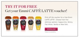 Free Emmi Caffe Latte