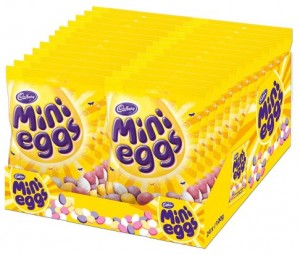 Full Box of 24 Cadbury Mini Eggs Bag 100g