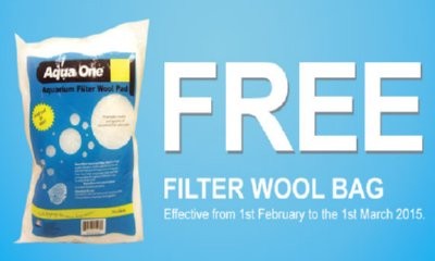 Free Aquarium Filter Wool Bag