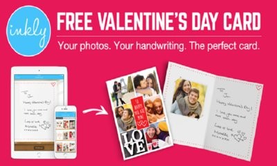 Free Valentines Day Cards – Worth £2.99
