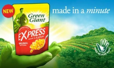 Free 20p off Green Giant Express Coupon