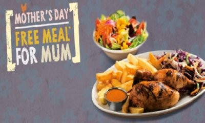 Mums Eat Free on Mother’s Day