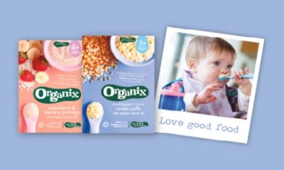 Free Box of Organix Baby Cereal