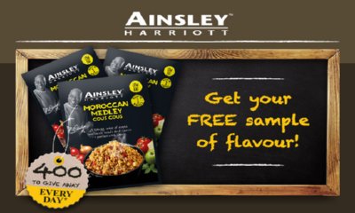 Free Pack of Ainsley Harriott Cous Cous