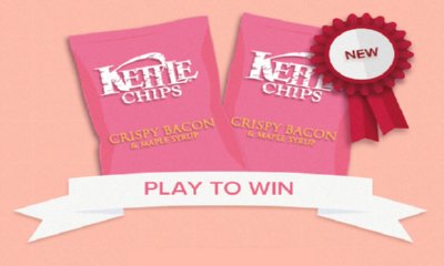 Free Case of Kettle Chips Crispy Bacon & Maple Syrup