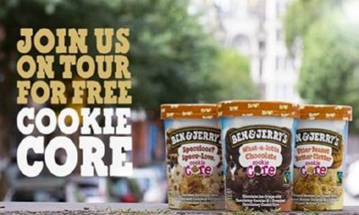 Free Ben and Jerry Ice Cream – London Only