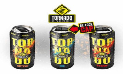 Free Case of Tornado Energy Drink