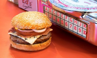 Free Ed’s Diner Burger