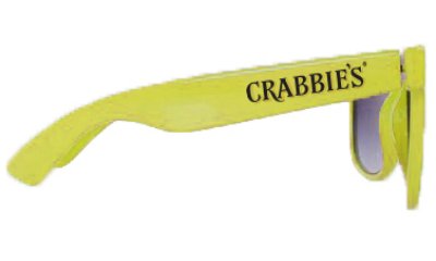 Free Sunglasses, T-Shirts & Ginger Beer from Crabbies