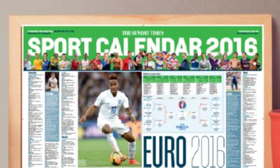 Free 2016 Sport Calendar