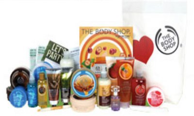 Free Pamper Kit from The Body Shop