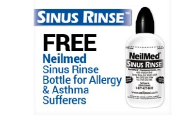 Free Neilmed Sinus Rinse Bottle