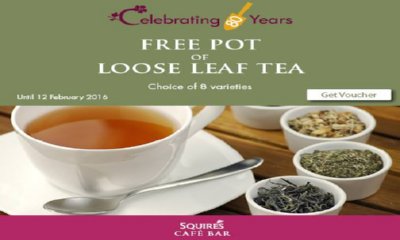 Free Pot of Loose Leaf Tea