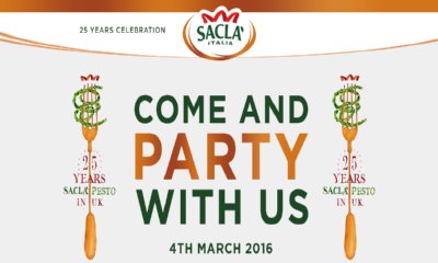 Free Tickets to Sacla Cooking Event & Goody Bag