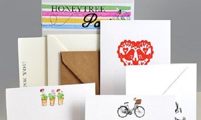 Free Honey Tree Post Stationery Set