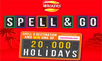 Free Summer Holidays from Walkers Crisps