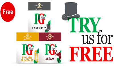 Free PG Tips Specialty Tea Range